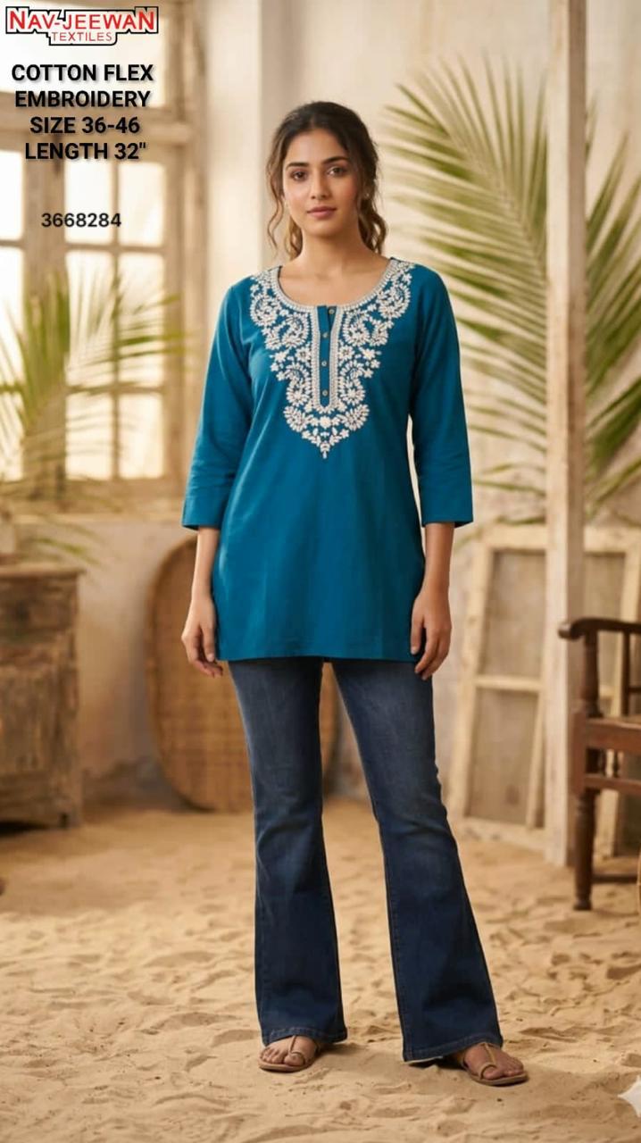 Short Kurtis - Versatile Easy Wear Top For Everyday Comfort
