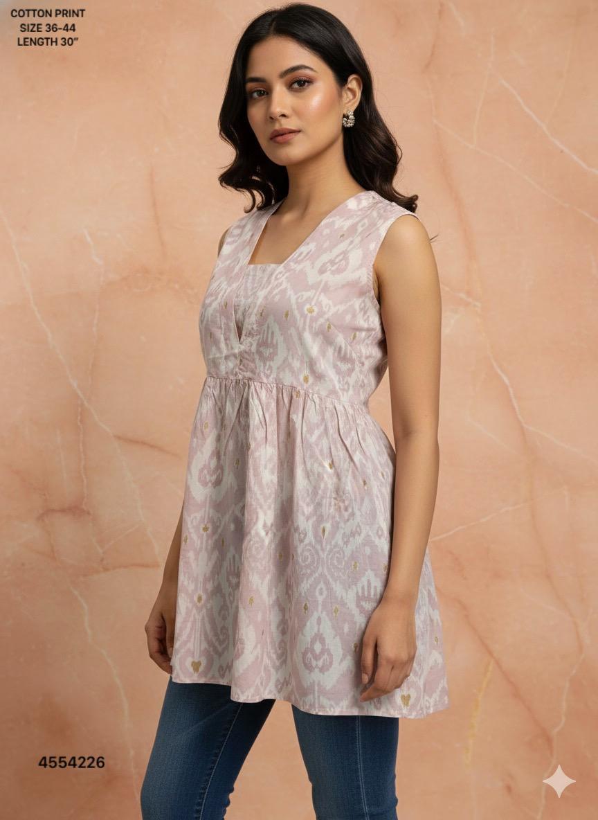 Short Kurtis - Lightweight Fabric For Comfortable All Day Wear