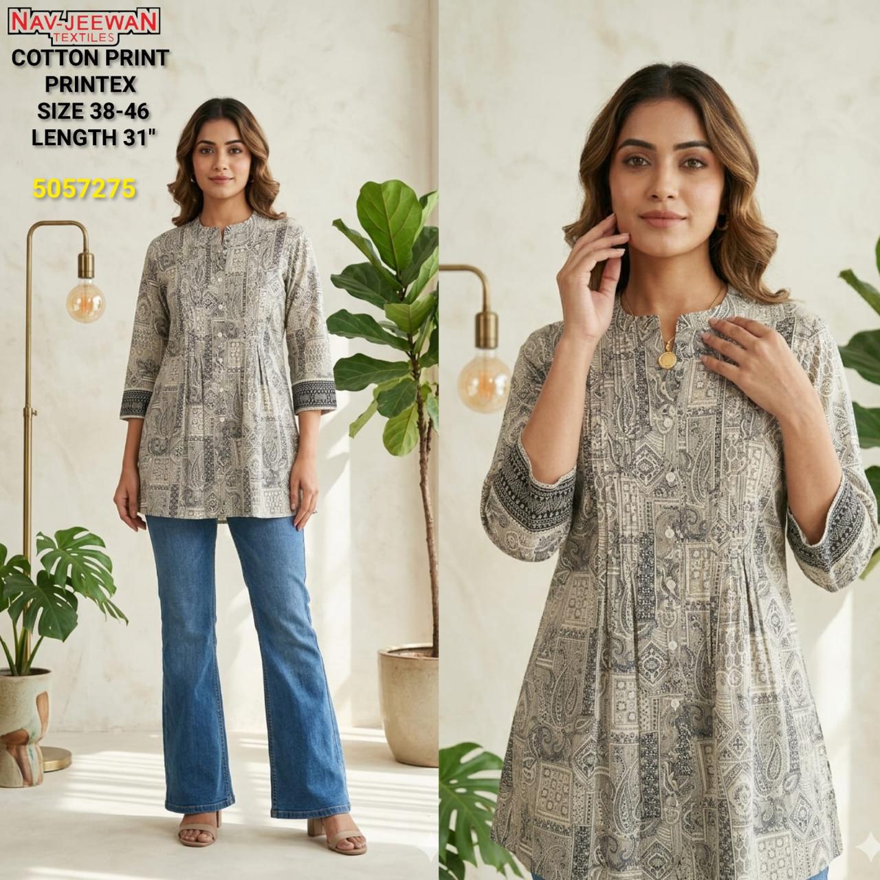 Short Kurtis - Lightweight Cotton Comfort For Everyday Wear