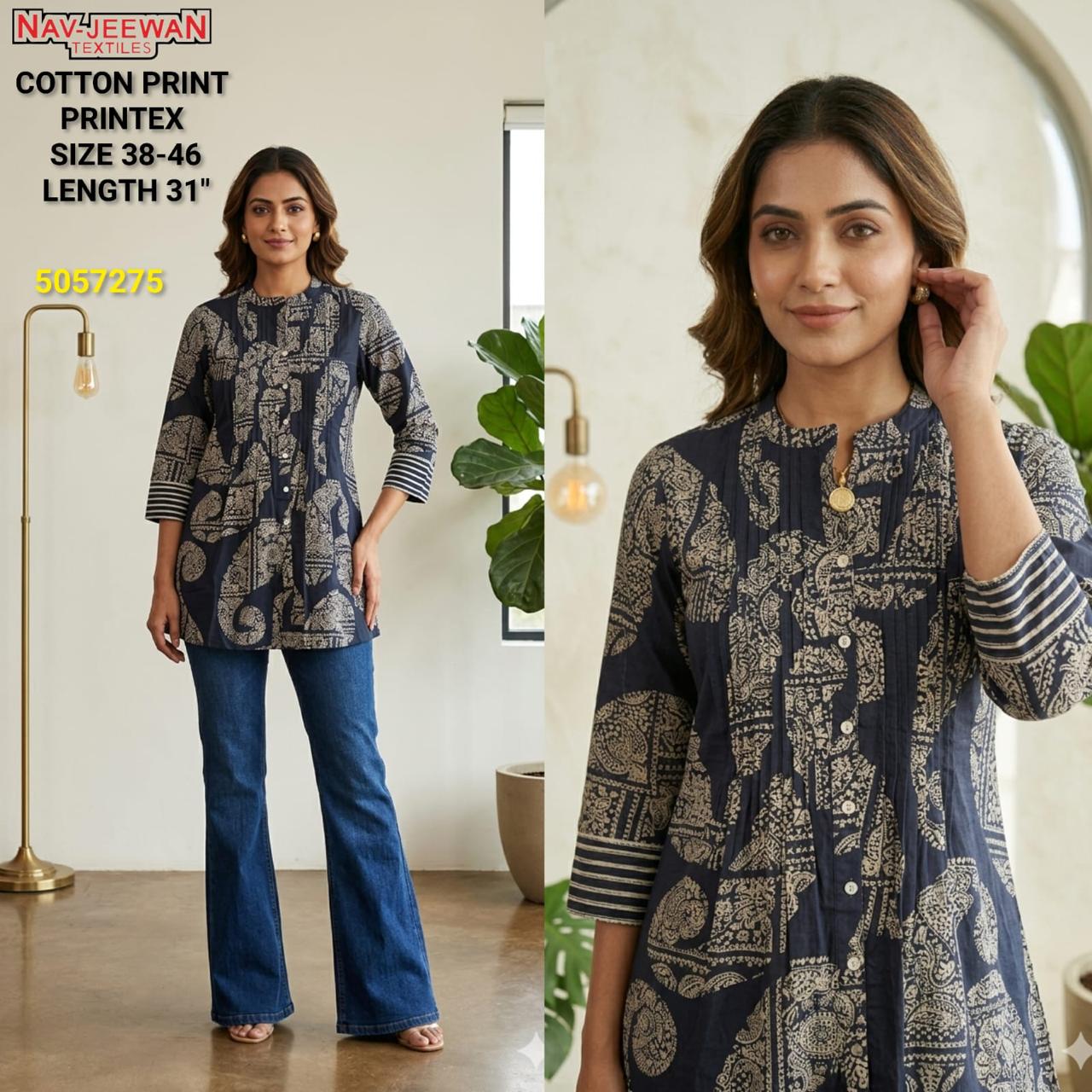 Short Kurtis - Breathable Cotton Comfort For Daily Wear
